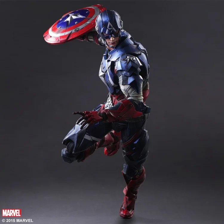 1/7 весы коллекционная фигурка кукла Marvel Comics Captain America Steven 10 дюймов экшн фигурки