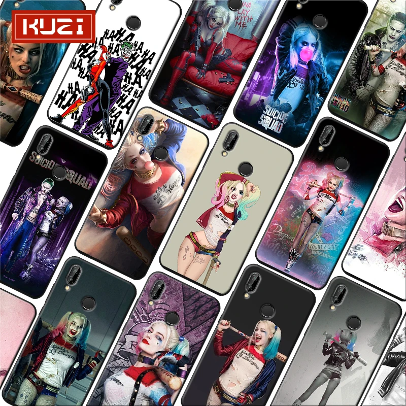 

Harley Quinn Suicide Squad Joker Soft Silicone Phone Case cover for xiaomi redmi note 7 k20 pro 7 note 5 6 4x 7a shell
