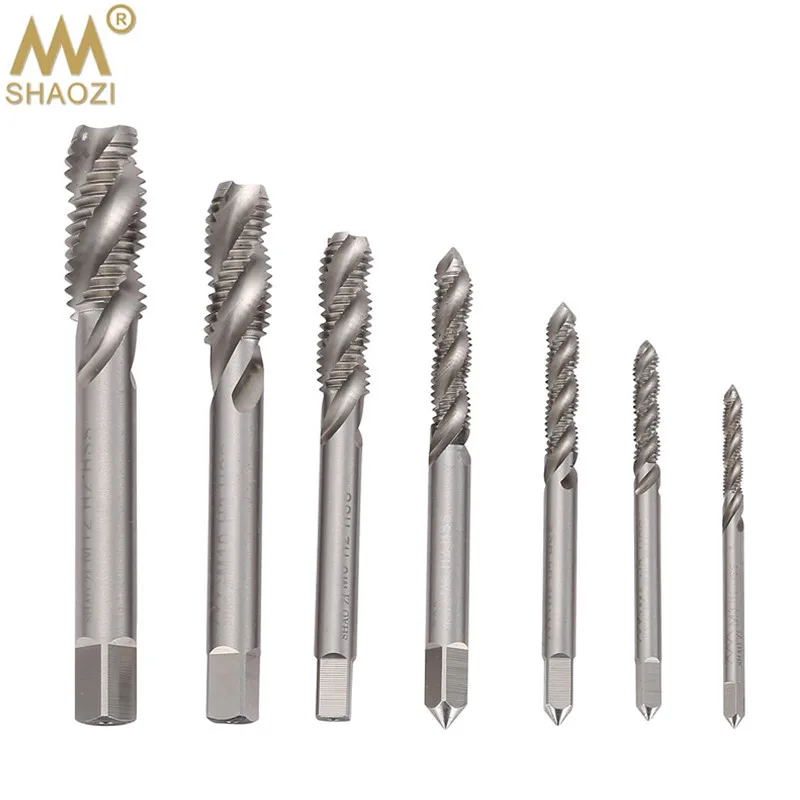 Buy 1pc Spiral Fluted Machine Taps HSS Screw Tap Screw