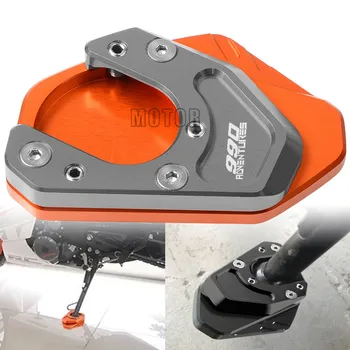 

For KTM 990 Adventure S 2007 2008 Adv Motorcycle Accessories Foot Side Stand Kickstand Enlarge Enlarger Extension Plate Support
