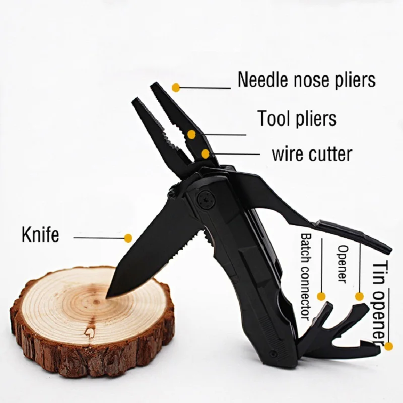 New Pocket Folding Knife multitool High quality Stainless Outdoor Camping Survive Multi-functional Pliers Opener Knife Tool Set New Pocket Folding Knife multitool High quality Stainless Outdoor Camping Survive Multi-functional Pliers Opener Knife Tool Set