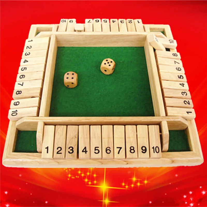 

"Digital 2 People" Funny Puzzle Game For Party / Club / Family Games Shut The Box Board Set Number Education Toys For Childern