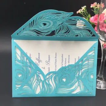 

2018 Hot Unique Royal White Flower Hollow Factory Supplies laser cut Lace wedding invitation card birthday card greeting card