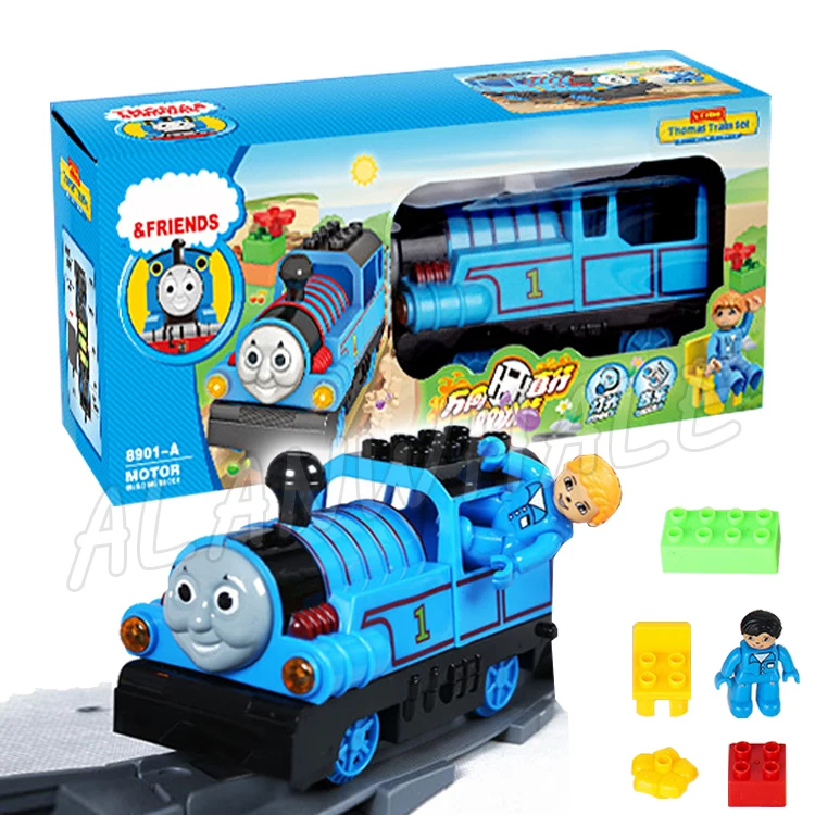 

Electric Locomotive Engine Diecast Metal Trains Trackmaster Model Building Blocks Assembly Thomas and Friends Railway Toy Bricks