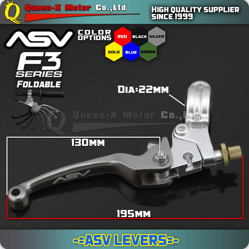 ASV F3 серии 1ST сцепления и тормоза складной сплав рычаги ремонт аксессуары moto motard внедорожный XR EXC DRZ CRF SX TTR WR YZF GY