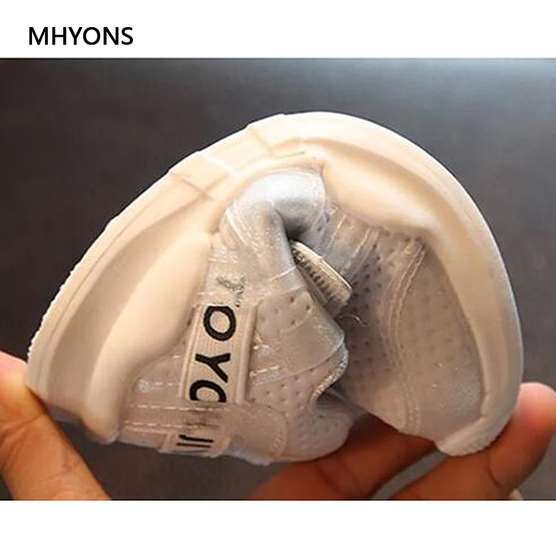 MHYONS 2019 весна осень детская обувь новая модная сетчатая спортивная для девочек