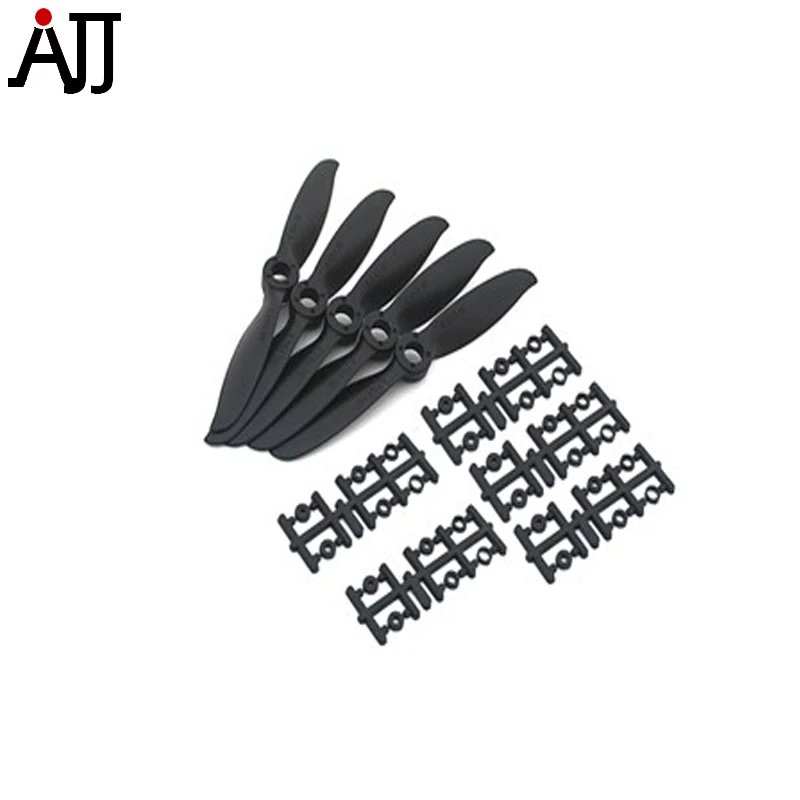 

5pcs/bag Rctimer 7x4.5 Sport Precision Propeller 7045 Props Black 5*7x4.5E with Shaft Adaptation Pro