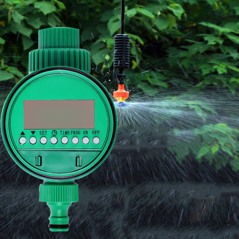 2 шт. электронный ЖК дисплей домашний таймер воды для полива сада система