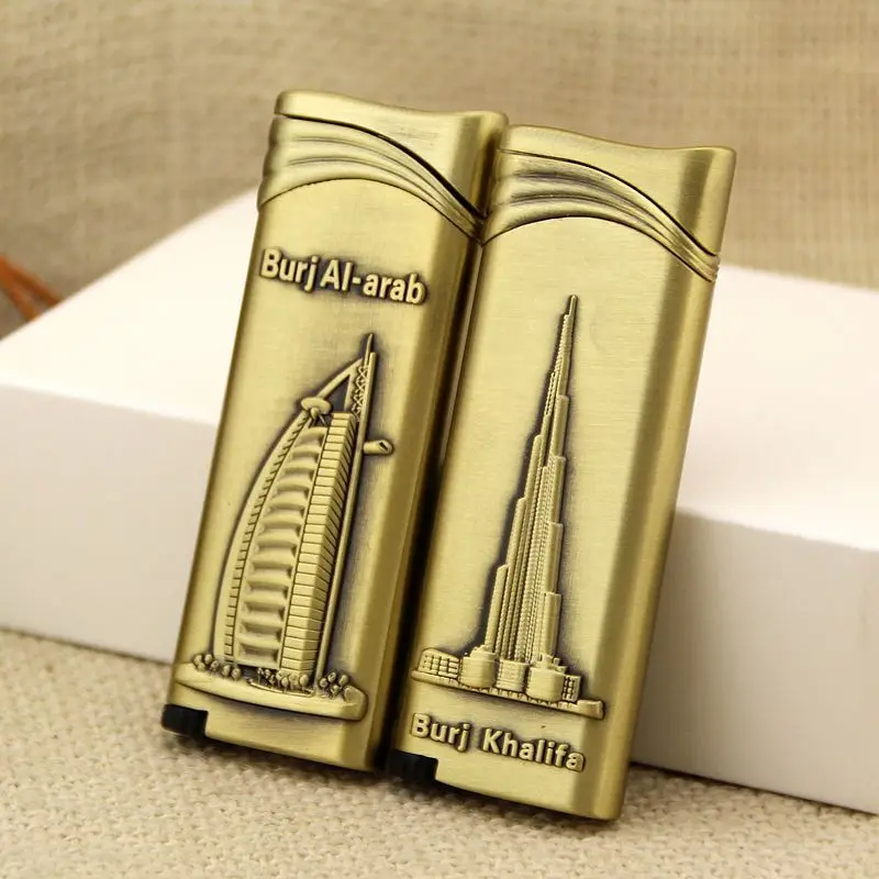 

Bronze Windbreak Lighter Originality Dee Call On Pagoda Metal Lighter