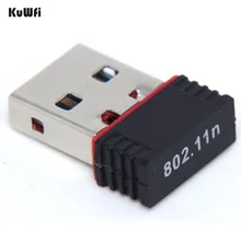 KuWfi 150 Мбит/с беспроводной USB wifi адаптер 2,4G wifi сетевая карта USB Ethernet wifi ключ 802.11b/n/g wifi приемник для рабочего стола