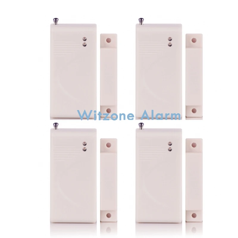 

4pcs/lot 433/315MHz Wireless Door Window Sensor Magnetic Contact Detector for WIFI Alarm G90B and KR-8218G, G15,G18,G19,etc