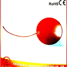 Силиконовая Резина 3D-принтеры нагреватель 230 В 550 Вт Диаметр 330*1.5 мм клей 1 сторона 100 К термистор 500 мм провод xd-h-d-1289