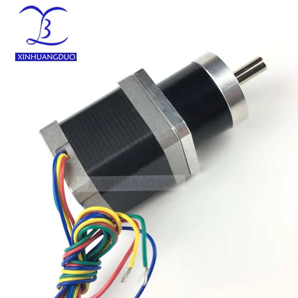 

XINHUANGDUO Gear ratio 189 :1 Planetary Gearbox stepper motor Nema 17 1.68A Geared Stepper Motor 3d printer stepper motor