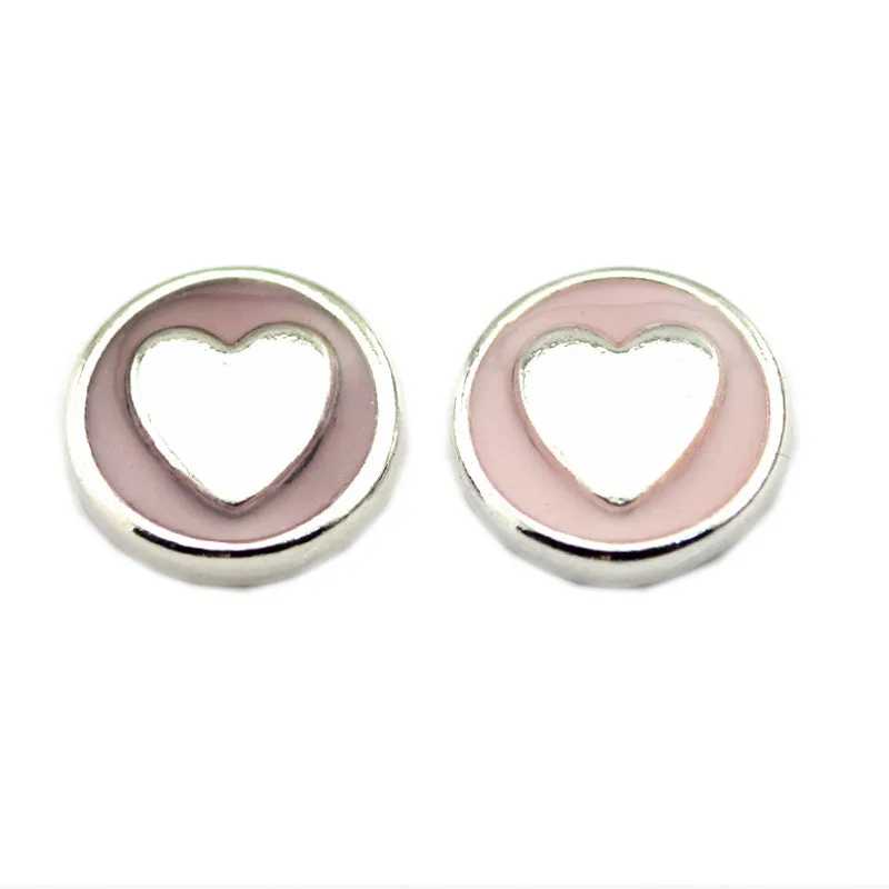 Аутентичные 925 пробы серебряные серьги гвоздики с бледно розовой эмалью DIY ювелирные украшения для женщин SLE124