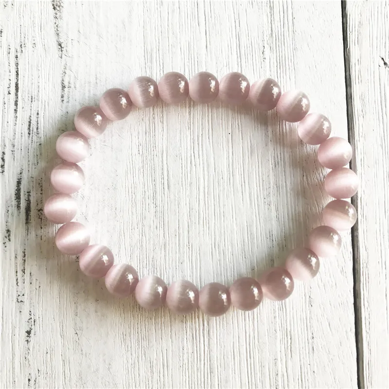 2019 New Design Purple Cat Eye Bracelet Wrist Mala Jewelry Yoga Energy Protection Men's Gift HappinessGift | Украшения и