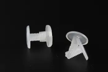 安い プラスチック結合ネジ段ボール建設カードボードブックナットねじファスナーナイロンバインダーポストロッククリップリベットポップスタッド