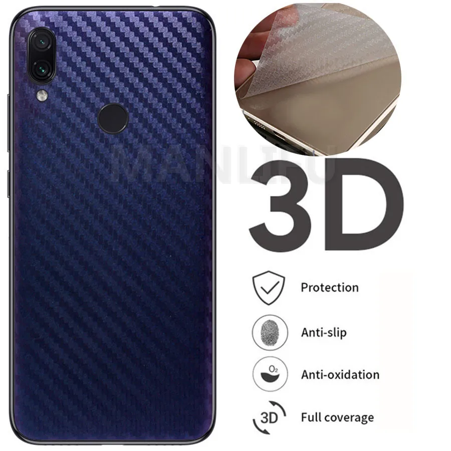 

5Pcs 3D Clear Carbon Fiber Screen Protector For Xiaomi Mi 9T CC9 Pro Back Cover Protective Guard Film for Redmi K20 Note 7 Pro