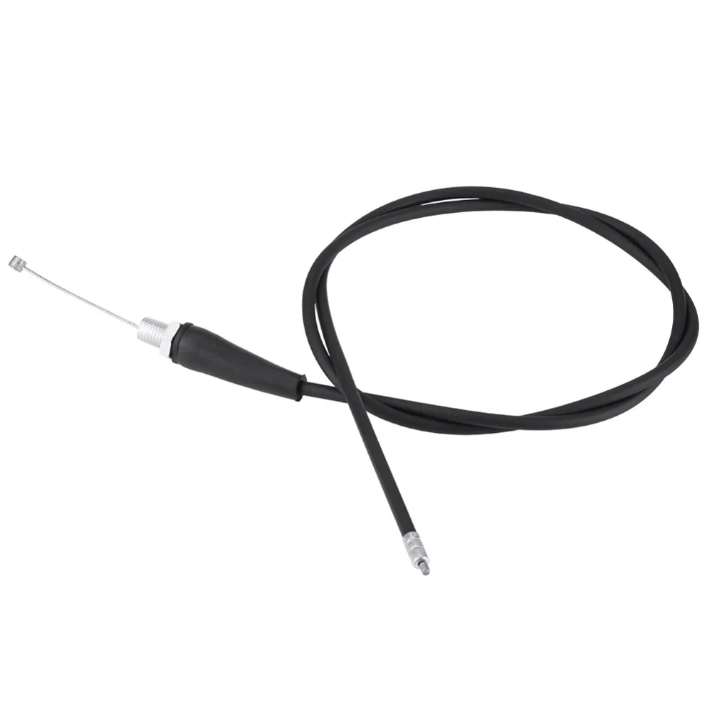 Motos, accesorios y piezas M10 negro EVGATSAUTO Cable del acelerador 110 cm de acero inoxidable línea de cable de aceite de acelerador motocicleta de cabeza de plástico para Dirt