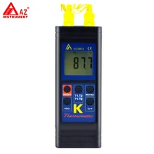 AZ-8803 Ручной цифровой двойной K Тип термопары термометр метр