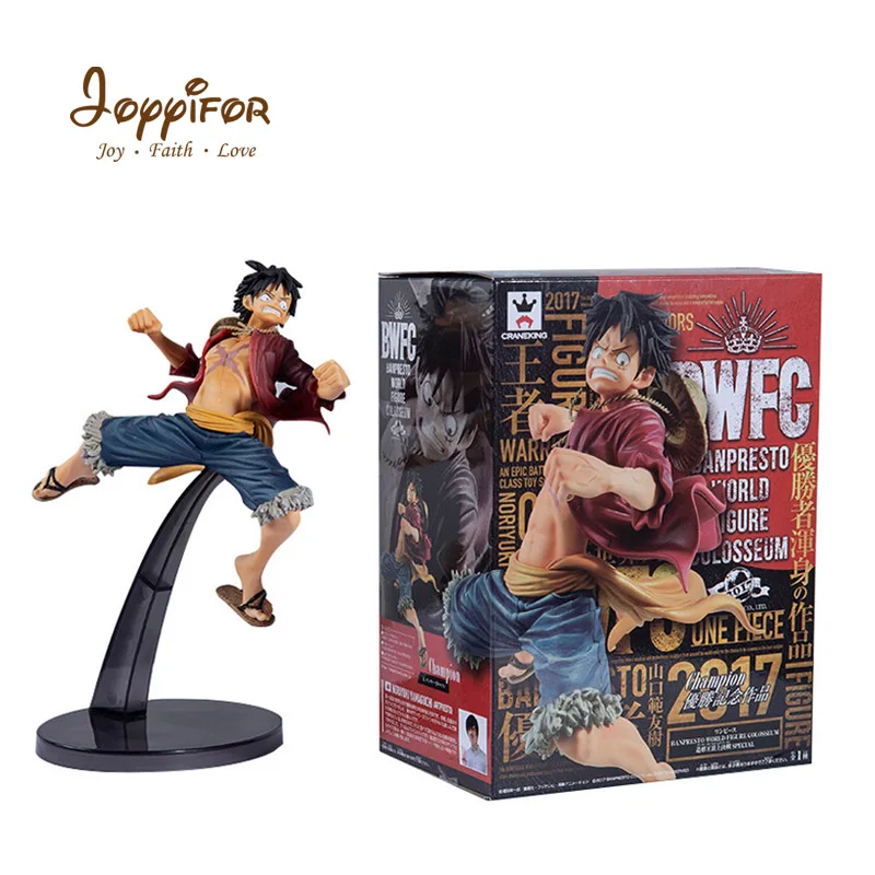 Joyifor 20 см одна деталь Луффи Аниме Фигурка ПВХ новая коллекция аниме FigureToys для