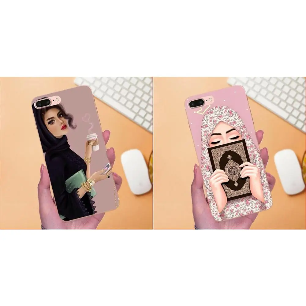 Мусульманские исламские глаза для девочек женские лица в хиджабе Galaxy A3 A5 A7 On5 On7 2015