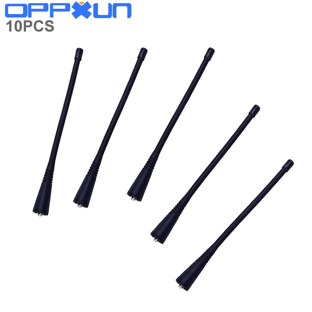 

10PCS UHF Long Antenna For Motorola Two Way Radios GP68 GP88 GP328 GP338 PLUS CP200 CP040 GP300 GP330 GP360 GP380 Walkie Talkie