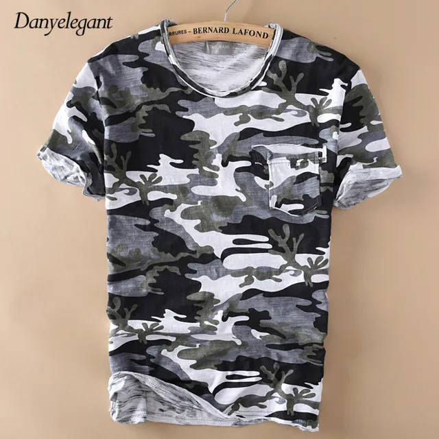 camisas de camuflaje para hombres