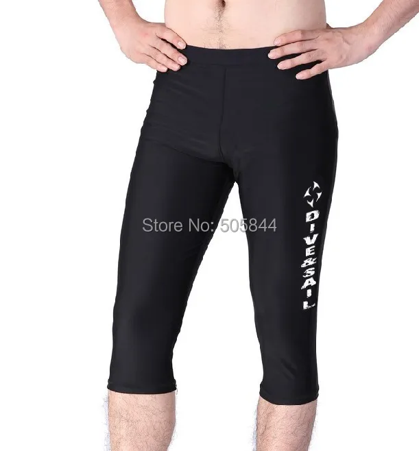 Мужской гидрокостюм для подводного плавания, укороченные брюки для подводного плавания, спортивные штаны для йоги fitnell