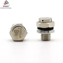 M8* 1,25 винт в вентиляционных отверстиях