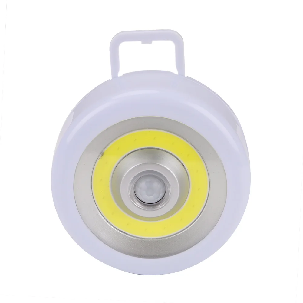 

COB Work Flashlight Infrared Motion Sensor Night Light Magnetic Inspection Torch Hook Hanging Tent Lantern For Car Repairing