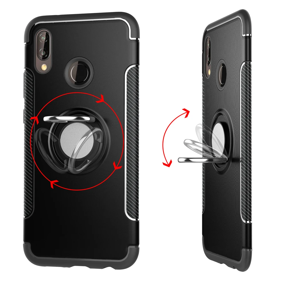Металлическое кольцо держатель противоударный чехол для huawei P20 lite Коврики 10 Pro 20