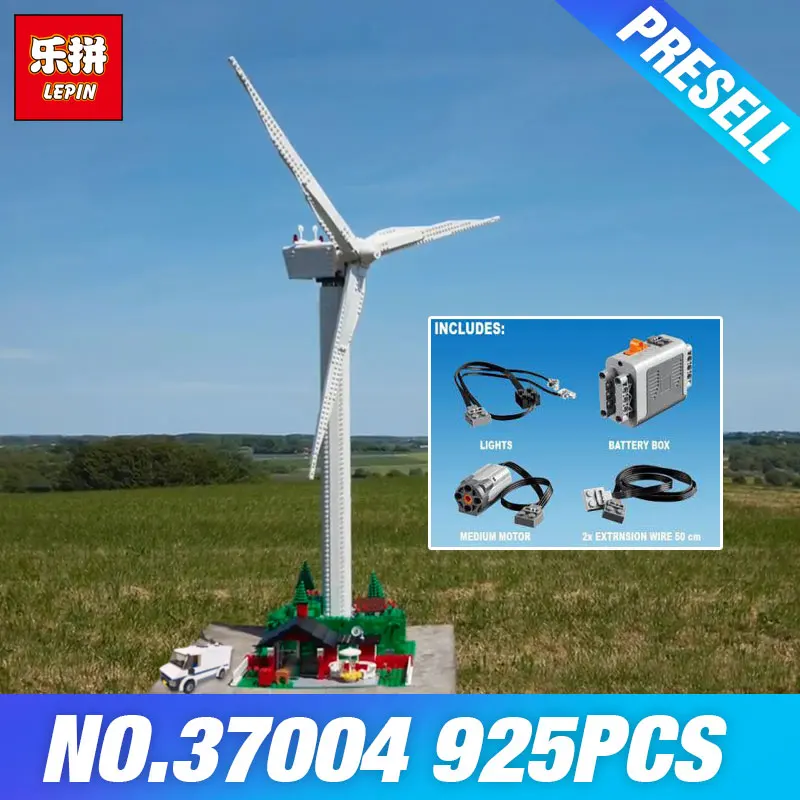 

Kids Creative Toys The 10268 Windmill Turbine with Motor Function Set Building Blocks Bricks Self-Locking Children DIY Gifts