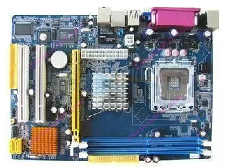 New Desktop motherboard 945 motherboard 775 cpu network ddr2 ram 1 year warranty 100% new desktop motherboard 945gc f fully integrated network support core celeron 775 pin motherboard ddr2 free shipping