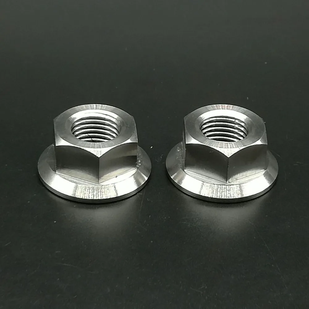 

M14x1.5 Titanium Ti Pitch Sprocket Flange Without Lock Nut Gr.5 6Al/4V 2pcs/lot