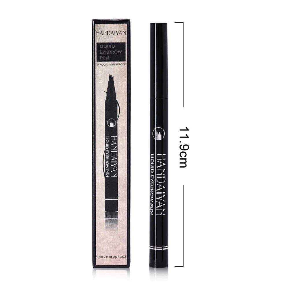 HANDAIYAN 1 шт Водонепроницаемый карандаш для бровей 5 цветов бровей ручка для Для женщин Красота стойкая Косметика Make Up Tool Maquiagem
