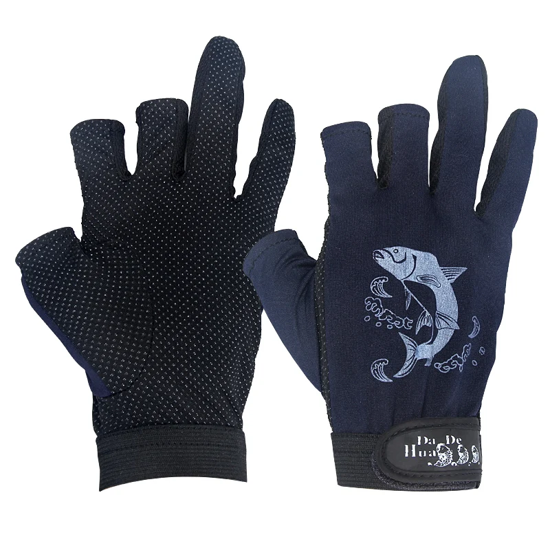 New fishing gloves 2018 outdoor exposed fingers non slip waterproof
