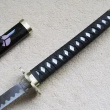 S2683 аниме RORONOA Зоро шусуи Саурон MITO меч белый Хамон лезвие 41," одна деталь