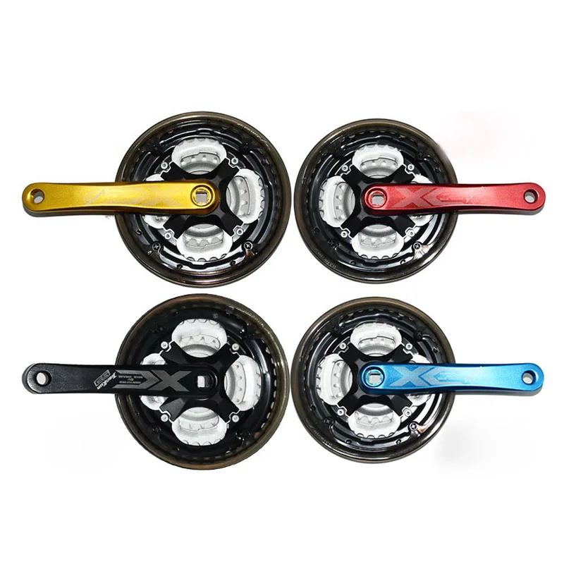 Mountain Bicycle Chainwheel Sprocket 120 122.5MM Square Hole 24 42T 7/8