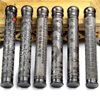 

Delicate purple wingceltis ebony screw short perfume canister carved lotus joss stick cone incense incense tube teachers