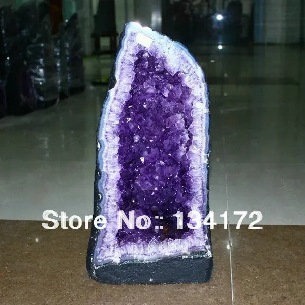 wholesale real natural raw brazil amethyst crystal geode mines/fengshui