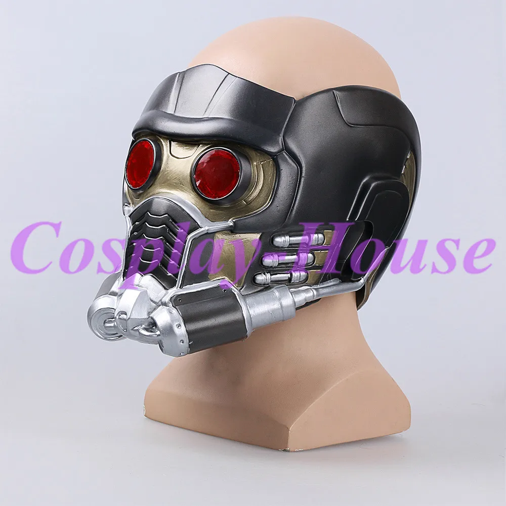 Cos Guardians of the Galaxy Helmet Cosplay Peter Quill Helmet Star Lord Helmet Party Mask PVC For Adults Halloween (3)