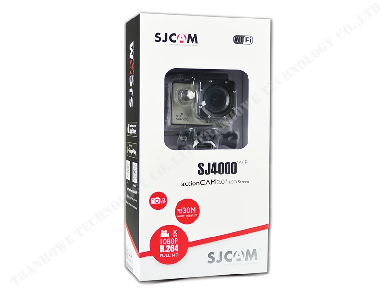 SJCAM SJ4000 Wi-Fi 2 дюйма ЖК-дисплей Экран Интерфейс Спорт действий Камера+ дополнительная 1 шт. Батарея+ Батарея зарядное устройство