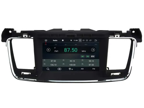 Discount car dvd Fit for PEUGEOT 508 stereo navigation HU tape recorder multimedia radio audio GPS mirror link android 8.1.0 head unit 4