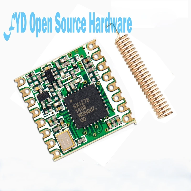 

5 pcs 433MHz LoRa SX1278 Long Range Transceiver wireless Module SMT SPI Interface with Antenna