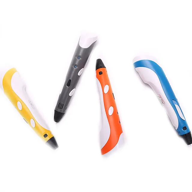 Cheap UK Plug 3D Printer Pen With 1.75mm PLA Filament 3D Pen Caneta Display DIY Drawing Creative Gift For Kids Painting 4 Color Cheap UK Plug 3D Printer Pen With 1.75mm PLA Filament 3D Pen Caneta Display DIY Drawing Creative Gift For Kids Painting 4 Color