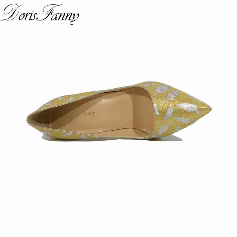 DorisFanny-Party-Wedding-shoes-woman-Glitter-gold-shoes-for-women-printed-sexy-high-heel-pumps-pointed (2)