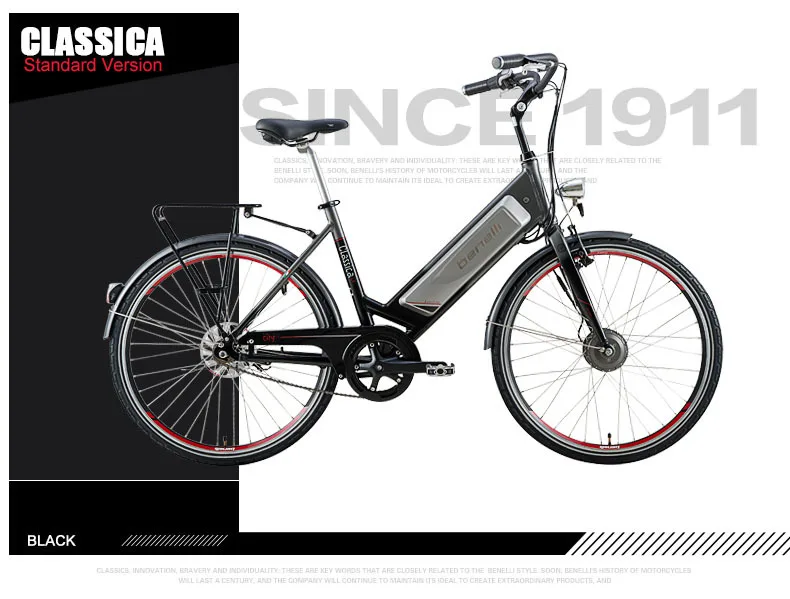 Top 26 Inch City Electric Bike Two Wheels Electric Bicycle 36V Portable Assisted Bicycle Lady Adults Electric Scooter With Seat 8