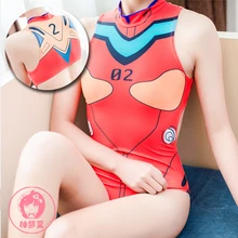 Sukumizu японская Евангелион Ayanami Rei Икари Синдзи Сорю Аска Лэнгли Косплэй костюм eva сексуальный купальник спандекс
