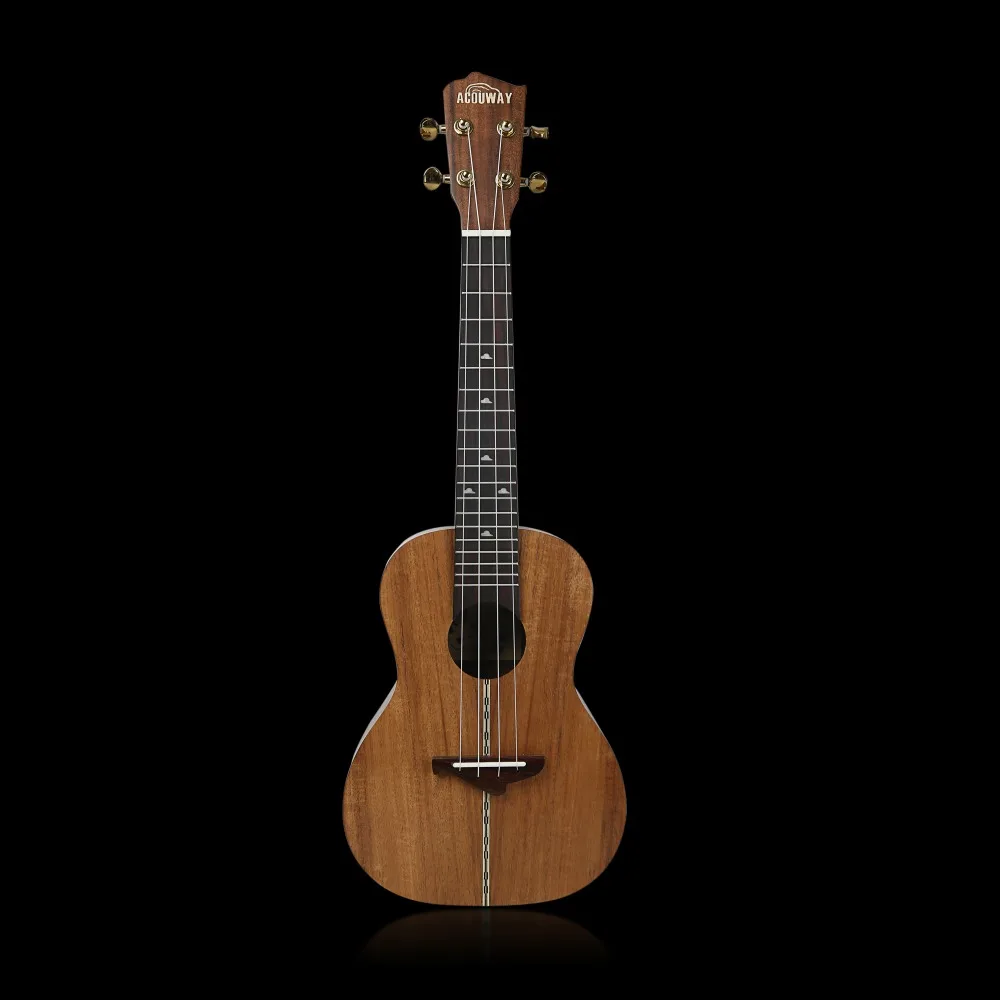 Acouway укулеле 2" сопрано 23" концертная Гавайская мини-гитара укулеле УКУ Ukelele 3 выбор сапели дерево, дерево КоА африканское красное дерево