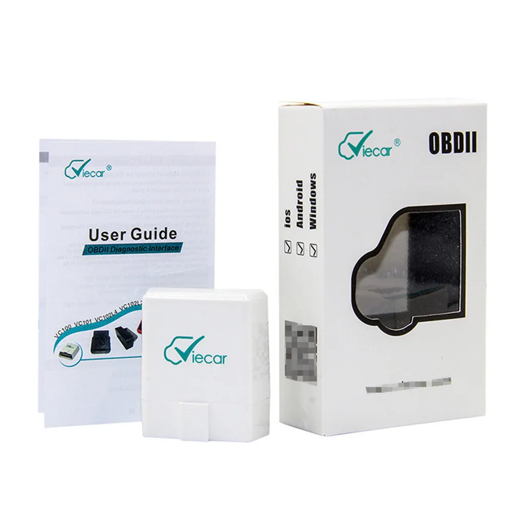 ELM327 Viecar Bluetooth 4,0 OBDII OBD2 диагностический инструмент адаптер для Android IOS высокоскоростной передачи данных сохранить Мощность 9 V~ 16 V 8Z